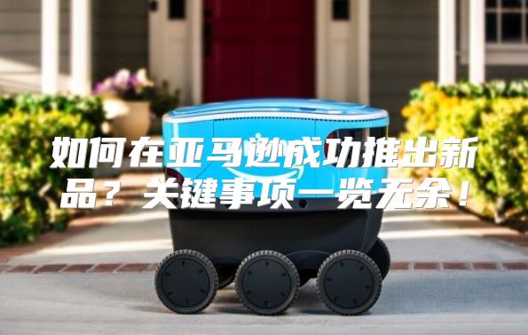 如何在亚马逊成功推出新品？关键事项一览无余！