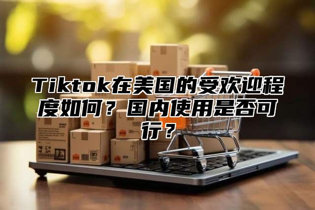 Tiktok在美国的受欢迎程度如何？国内使用是否可行？