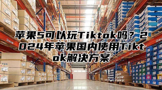 苹果5可以玩Tiktok吗？2025年苹果国内使用Tiktok解决方案