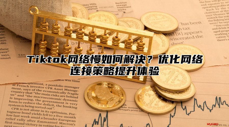 Tiktok网络慢如何解决？优化网络连接策略提升体验