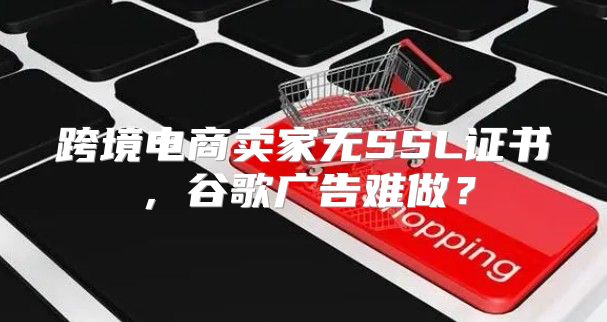 跨境电商卖家无SSL证书，谷歌广告难做？