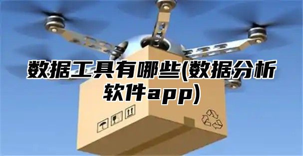 数据工具有哪些(数据分析软件app)