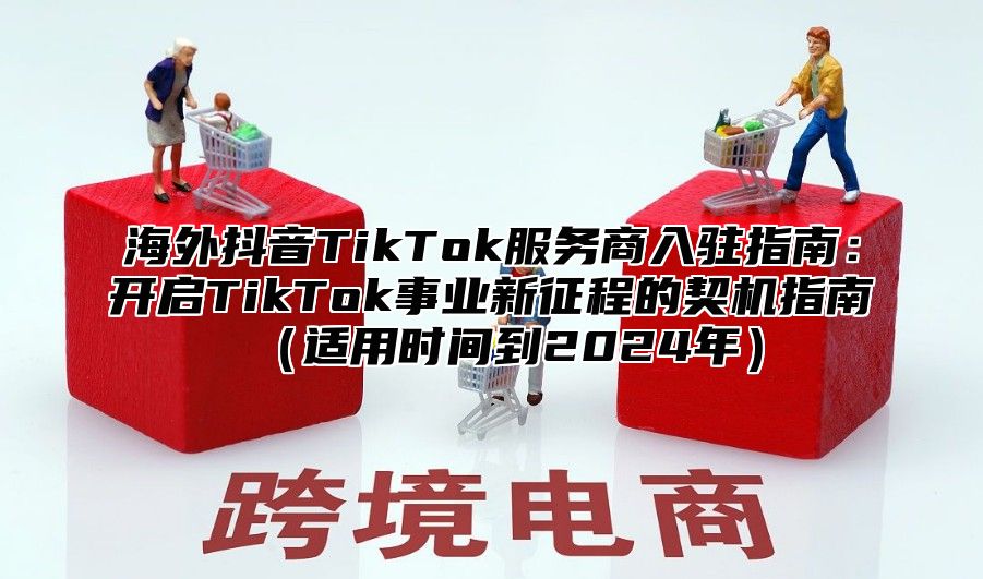 海外抖音TikTok服务商入驻指南：开启TikTok事业新征程的契机指南适用时间到2025年