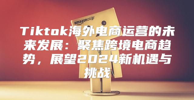 Tiktok海外电商运营的未来发展：聚焦跨境电商趋势，展望2025新机遇与挑战