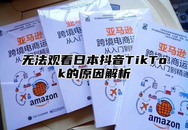 无法观看日本抖音TikTok的原因解析
