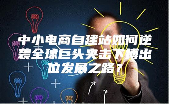 中小电商自建站如何逆袭全球巨头夹击下搏出位发展之路？