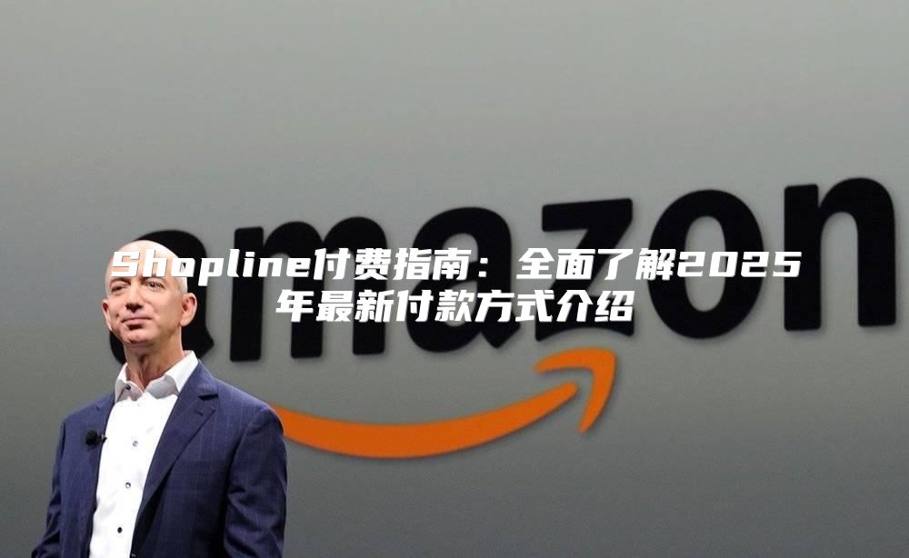 Shopline付费指南：全面了解2025年最新付款方式介绍