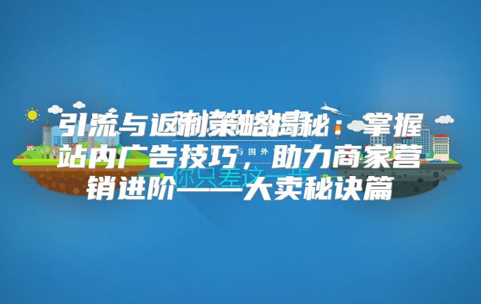 引流与返利策略揭秘：掌握站内广告技巧，助力商家营销进阶——大卖秘诀篇
