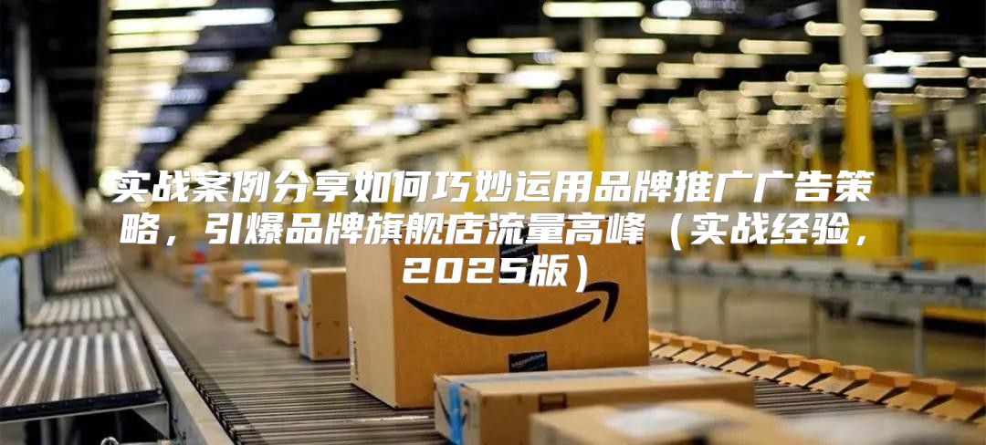实战案例分享如何巧妙运用品牌推广广告策略，引爆品牌旗舰店流量高峰实战经验，2025版