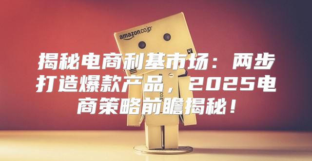 揭秘电商利基市场：两步打造爆款产品，2025电商策略前瞻揭秘！