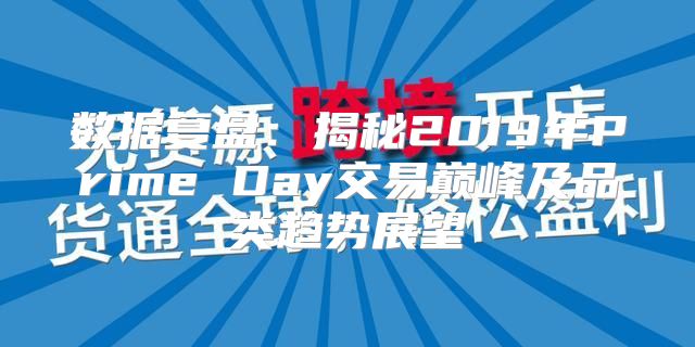 数据复盘：揭秘2019年Prime Day交易巅峰及品类趋势展望