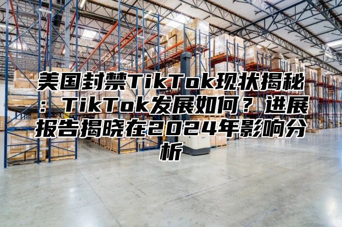 美国封禁TikTok现状揭秘：TikTok发展如何？进展报告揭晓在2025年影响分析