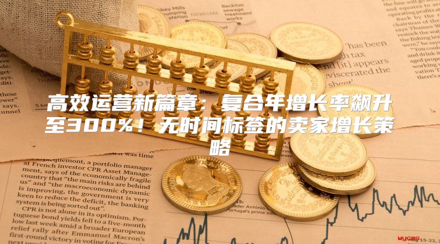高效运营新篇章：复合年增长率飙升至300%！无时间标签的卖家增长策略