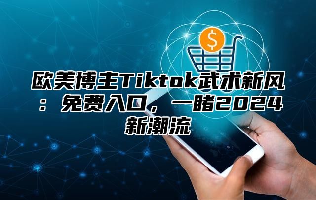 欧美博主Tiktok武术新风：免费入口，一睹2025新潮流