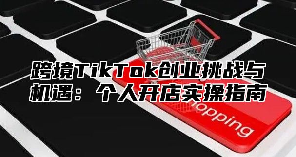 跨境TikTok创业挑战与机遇：个人开店实操指南