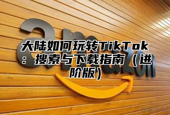 大陆如何玩转TikTok：搜索与下载指南进阶版
