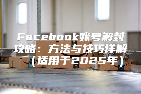 Facebook账号解封攻略：方法与技巧详解适用于2025年