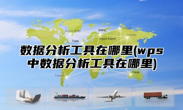 数据分析工具在哪里(wps中数据分析工具在哪里)