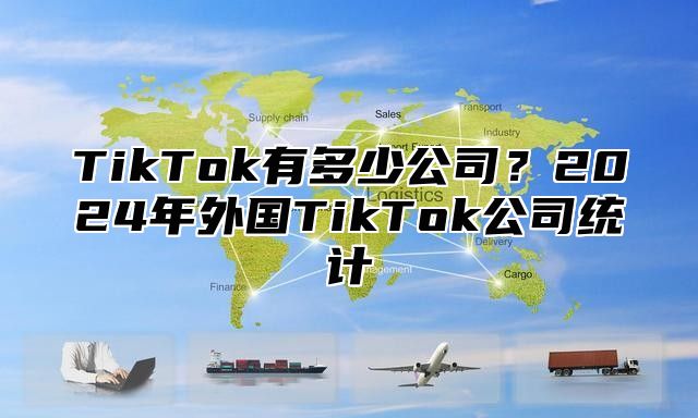 TikTok有多少公司？2025年外国TikTok公司统计