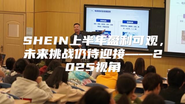 SHEIN上半年盈利可观，未来挑战仍待迎接——2025视角