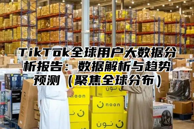 TikTok全球用户大数据分析报告：数据解析与趋势预测聚焦全球分布