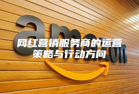 网红营销服务商的运营策略与行动方向