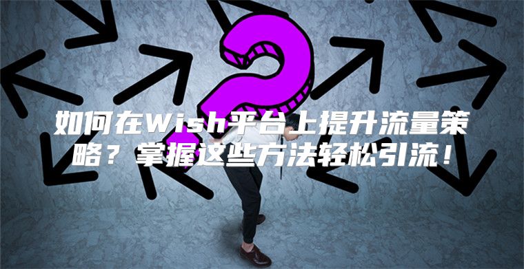 如何在Wish平台上提升流量策略？掌握这些方法轻松引流！