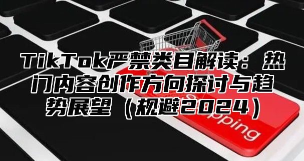 TikTok严禁类目解读：热门内容创作方向探讨与趋势展望规避2025