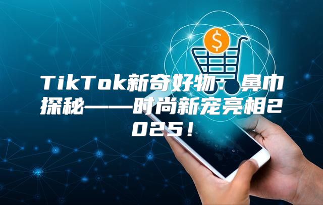 TikTok新奇好物：鼻巾探秘——时尚新宠亮相2025！