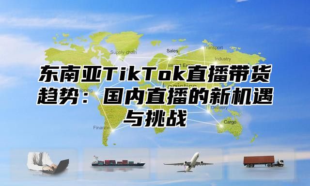 东南亚TikTok直播带货趋势：国内直播的新机遇与挑战