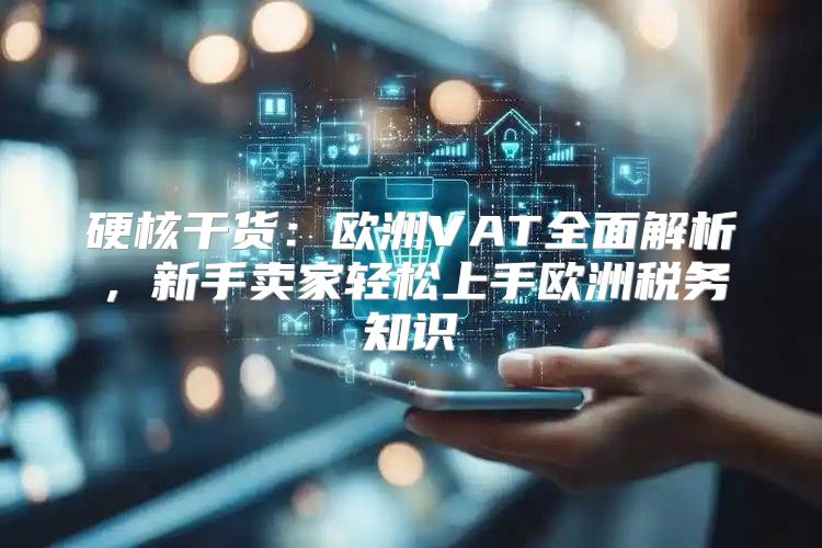 硬核干货：欧洲VAT全面解析，新手卖家轻松上手欧洲税务知识
