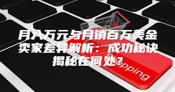 月入万元与月销百万美金卖家差异解析：成功秘诀揭秘在何处？