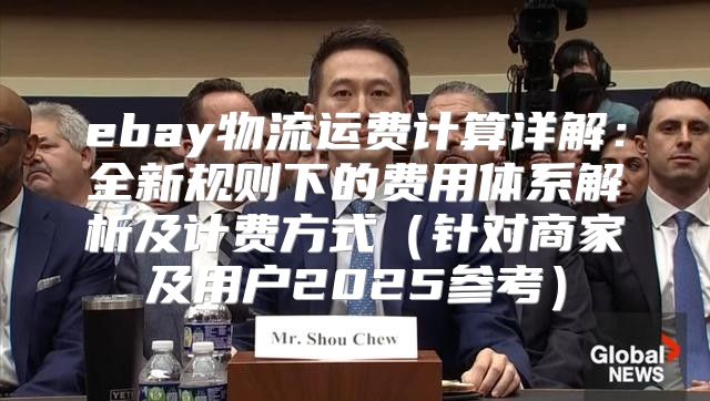 ebay物流运费计算详解：全新规则下的费用体系解析及计费方式针对商家及用户2025参考