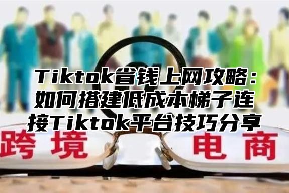 Tiktok省钱上网攻略：如何搭建低成本梯子连接Tiktok平台技巧分享