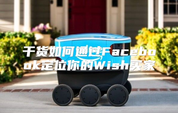 干货如何通过Facebook定位你的Wish买家
