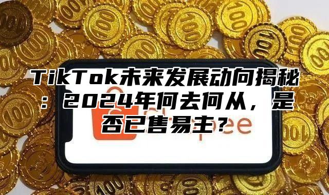 TikTok未来发展动向揭秘：2025年何去何从，是否已售易主？