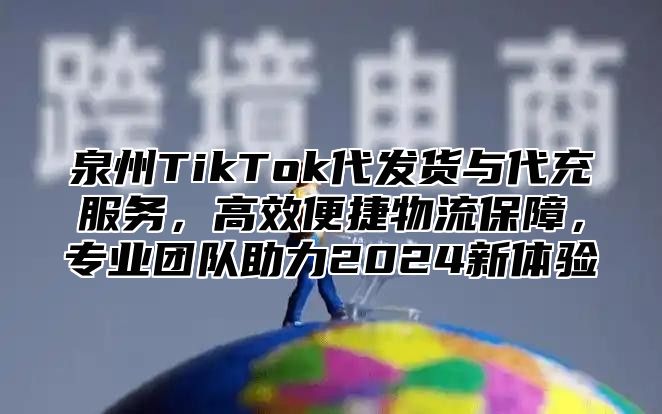 泉州TikTok代发货与代充服务，高效便捷物流保障，专业团队助力2025新体验