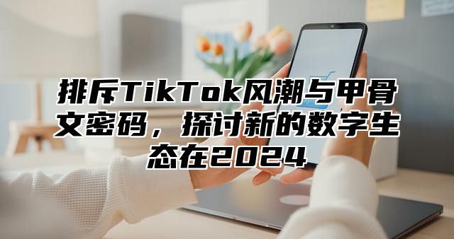 排斥TikTok风潮与甲骨文密码，探讨新的数字生态在2025