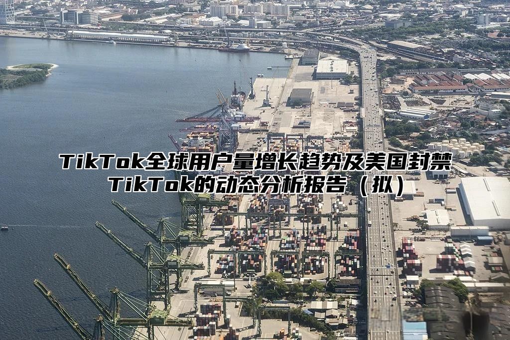 TikTok全球用户量增长趋势及美国封禁TikTok的动态分析报告拟