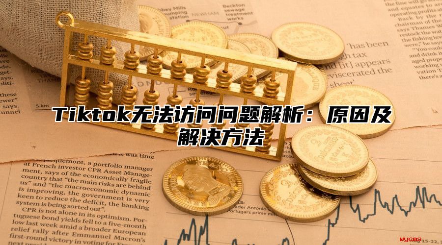Tiktok无法访问问题解析：原因及解决方法
