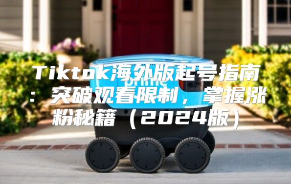 Tiktok海外版起号指南：突破观看限制，掌握涨粉秘籍2025版