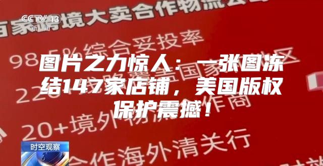 图片之力惊人：一张图冻结147家店铺，美国版权保护震撼！