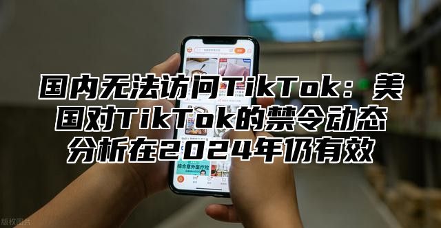 国内无法访问TikTok：美国对TikTok的禁令动态分析在2025年仍有效