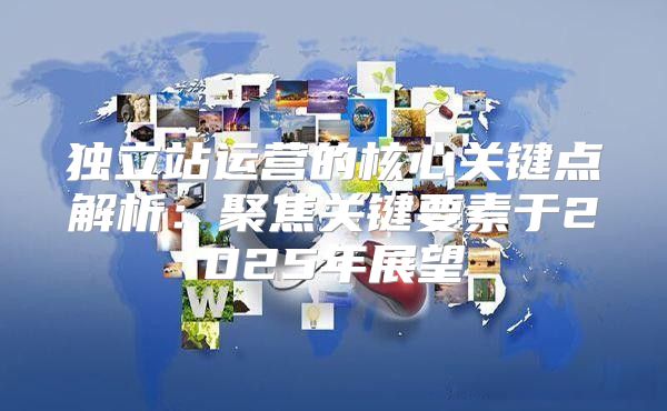 独立站运营的核心关键点解析：聚焦关键要素于2025年展望