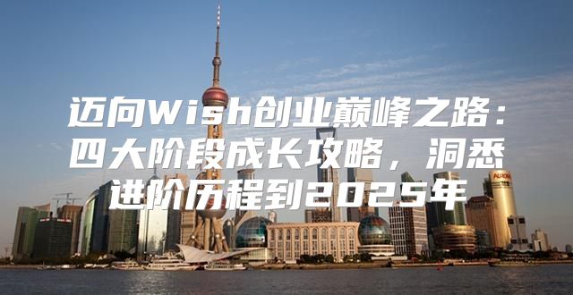 迈向Wish创业巅峰之路：四大阶段成长攻略，洞悉进阶历程到2025年