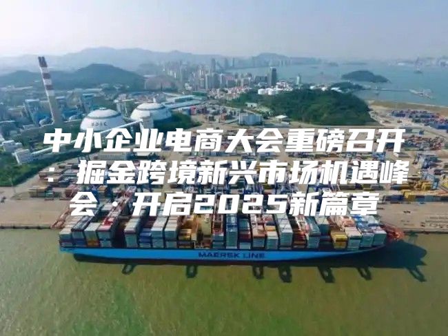 中小企业电商大会重磅召开：掘金跨境新兴市场机遇峰会·开启2025新篇章