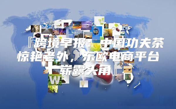 『跨境早报：中国功夫茶惊艳老外，东欧电商平台崭露头角』