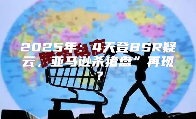 2025年：4天登BSR疑云，亚马逊杀猪盘”再现？