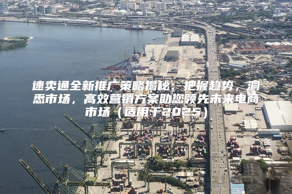 速卖通全新推广策略揭秘：把握趋势，洞悉市场，高效营销方案助您领先未来电商市场适用于2025