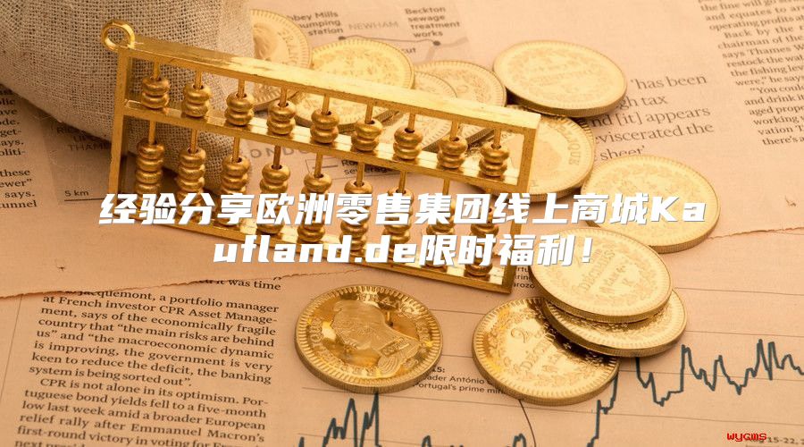 经验分享欧洲零售集团线上商城Kaufland.de限时福利！
